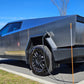 Rally Armor 2024 Tesla Cybertruck Black UR Mud Flap Metallic Black Logo