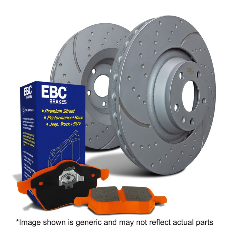 EBC S8 Kits Orangestuff Pads and GD Rotors