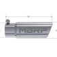 MBRP Universal Tip 3in O.D. Angled Rolled End 3 inlet 10 length