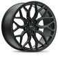 Vossen HF2 19x10.5 - ET19 - 5x112 - 66.56 - Deep - SB - Satin Black Wheel