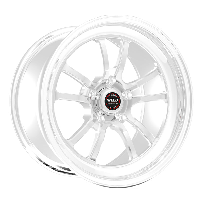 Weld S70 20x7 / 5x120mm BP / 4.3in. BS Polished Wheel (High Pad) - Non-Beadlock