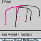 Cusco Chromoly Reg. Capacity 6pt Roll Cage 2dr Nissan R33 (S/O/No Cancel) CUSCO BLUE