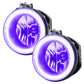 Oracle 13-14 Ford Mustang Shelby/Roush/GT500 LED Fog Light Halo Kit - UV/Purple