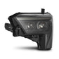 AlphaRex 22-23 Toyota Tundra/Sequoia LED Proj Headlights Alpha-Blk w/ Seq Activ Light/Seq Signal/DRL