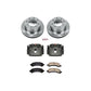 Power Stop 14-20 GMC Savana 3500 Rear Autospecialty Kit w/Cals
