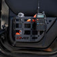 DV8 Offroad 11-18 Jeep Wrangler JK 4 Door Only Rear Door Pocket Molle Panels - Black
