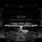 AWE MK8 Volkswagen Golf R 3in Track Edition Quad Exhaust - Diamond Black Tips
