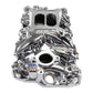 Edelbrock Chevy SB Performer EPS Intake Manifold w/ Oil Fill Tube - Chrome Plasma