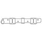 Cometic Pontiac V8 .125in Fiber Intake Manifold Gasket Set - 1.141in x 2.063in Rectangle Port