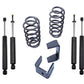 MaxTrac 98-09 Ford Ranger 2WD 6 Cyl (Non StabiliTrak) 3in/5in Lowering Coil Kit