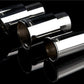 Weapon R Universal Black Exhaust Tips 3.5in Slant 2.5in Inlet/3.5in Outlet Neo-Titanium