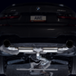 AWE 19-23 BMW 330i / 21-23 BMW 430i Base G2X Touring Axle Back Exhaust - Diamond Black