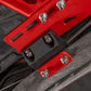 UMI Performance 78-88 GM G-Body Modular Adjustable Transmission Crossmember - Red