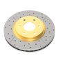 DBA 03-05 350Z / 03-04 G35 / 03-05 G35X Front Drilled & Slotted Street Series Rotor
