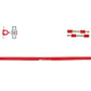 UMI 65-70 Chevy B-Body Front Sway Bar Solid - 1-1/8 - Red