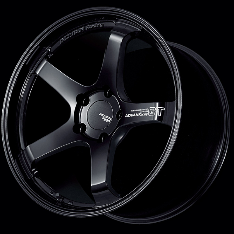 Advan TC4 18x9.5 / +38 Offset / 5-120 / 72.5mm Bore / Racing Gloss Black (No Ring)
