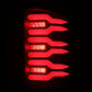 AlphaRex 07-14 Chevrolet Silverado 1500/2500HD/3500HD Luxx-Series LED Tail Lights Blk w/Smoked Lens
