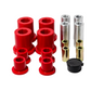 Energy Suspension 10-18 Dodge Ram 1500 2WD Front Control Arm Bushing Set - Red