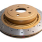 DBA 09 Pontiac G8 V8 6.0L Rear Drilled & Slotted 4000 Series Rotor