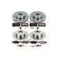 Power Stop 2006 Mercedes-Benz E350 Front and Rear Autospecialty Brake Kit