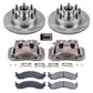 Power Stop 01-02 Ford E-350 Super Duty Front Autospecialty Kit w/Cals