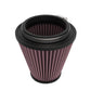 K&N Universal Clamp-On Air Filter 6in Base x 3.5in Top x 6.3125in H