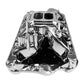 Edelbrock RPM Air-Gap Small Block Ford 351W Intake Manifold - Chrome Plasma Finish