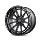 Vossen HFX-5 - 22x9.5 - 6x135 - ET30 - Deep Face - 87.1 - Gloss Black Wheel