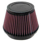 K&N Universal Rubber Filter 5in Flange ID x 6.5in Base OD x 4.5in Top OD x 4.125in Height