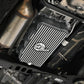 aFe 20-26 GM Trucks L6 3.0L Transmission Pan - Black w/ Machined Fins