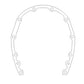 Cometic Chevrolet Gen-1 Small Block V8 .031in Fiber Timing Cover Gasket