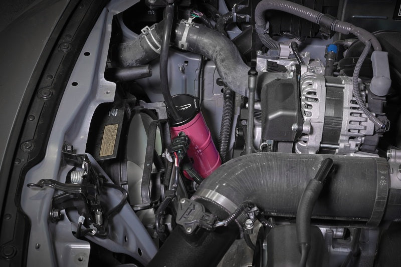 Perrin 13-25 Subaru BRZ / 04-21 Subaru STI / 02-25 Subaru WRX Coolant Overflow Tank - Hyper Pink