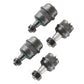 Synergy Jeep JK/WJ HD Knurled Front Ball Joint Set Dana 30/44 (w/2 Uppers + 2 Lowers)