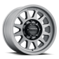 Method MR704 HD 17x9 18mm Offset 8x6.5 130.81mm CB Titanium Wheel
