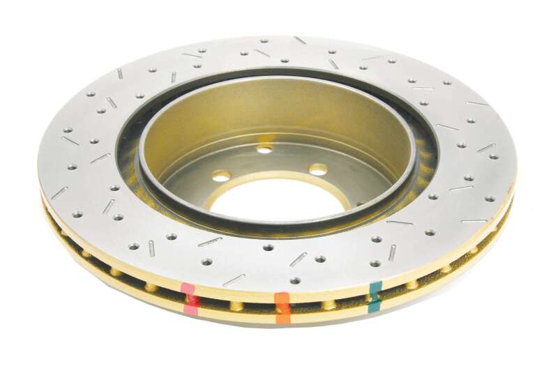 DBA 03-05 Evo 8/9 Rear Drilled & Slotted 4000 Series Rotor
