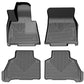 Husky Liners 25-26 Frord Expedition Weatherbeater Front & 2nd Seat Floor Liners - 3 Piece - Black