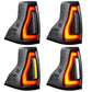 Oracle 10-23 Lexus GX460 and Toyota Prado Flush Lensless LED Tail Lights - Black Series