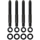 Moroso 5/16in-24 x 2.5in Long 12-Point Nuts Carburetor Stud Kit