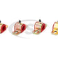 Prothane 91-05 Acura NSX Front/Rear Sway Bar Bushings - Red