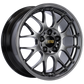 BBS RG-R 17x8 5x120 ET40 CB72.5 Diamond Black Wheel -82mm PFS/Clip Req