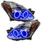 Oracle 10-12 Nissan Altima Coupe LED Headlight Halo Kit - Blue