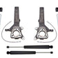 MaxTrac 04-18 Nissan Titan 2WD 4in/2in MaxPro Spindle Lift Kit w/MaxTrac Shocks