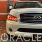 Oracle 11-13 Infiniti QX56 LED Headlight Halo Kit - Red