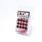 Wheel Mate Monster Lug Nut Caps - Yellow 14x1.50