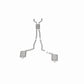 MagnaFlow BRE Exhaust Kit 04-07 Cadillac STS CTS 3.6L