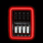 AlphaRex 19-24 Jeep Gladiator JT Nova-Series Prismatic LED Tail Lights - Chrome