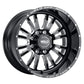 Weld Slingblade 20x10 8x170 ET-18 BS4.75 Gloss BLK MIL 125.1 Wheel