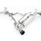 Invidia 02-08 Nissan 350z Gemini Single Layer Titanium Tip Cat-back Exhaust