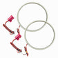 Oracle 7" Round Surface Mount LED Headlight Halo Kit - Blue