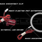 Oracle 11-13 Dodge Durango Surface Mount LED Fog Light Halo Kit - Red
